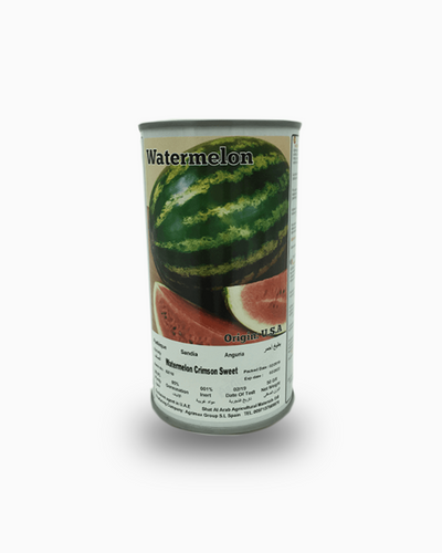 Crimson Sweet Watermelon Seeds Tin - Souq Garden