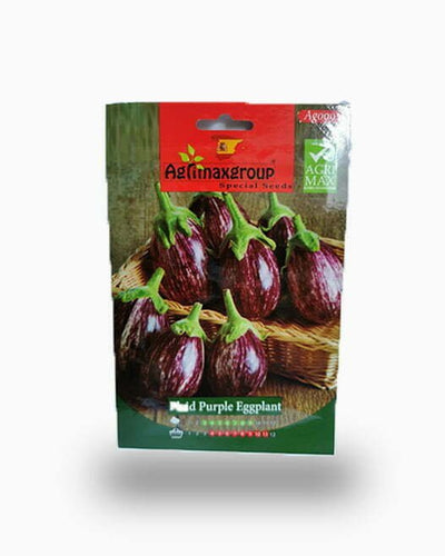 Plaid Purple Eggplant - Souq Garden