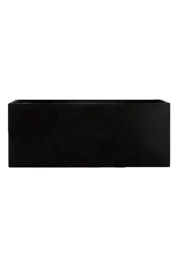 FRP Rectangle Pot – Black