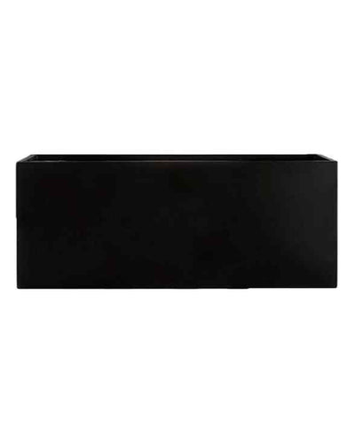 FRP Rectangle Pot – Black