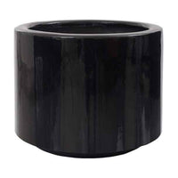 FRP Round Pot – Black