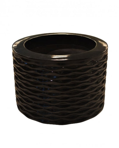 Wave fiber pot