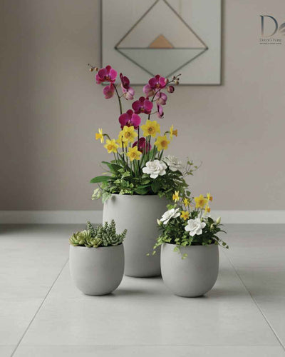 ARTI BASE RECTANGULAR DIVIDER METAL PLANTERS