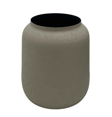 BEIGE WEB TEXTURE POT SMALL