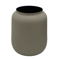 BEIGE WEB TEXTURE POT SMALL