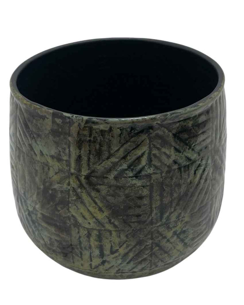 ELEGANT VALENCIA CURVE METAL PLANTERS