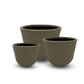 ELEGANT VALENCIA CURVE METAL PLANTERS