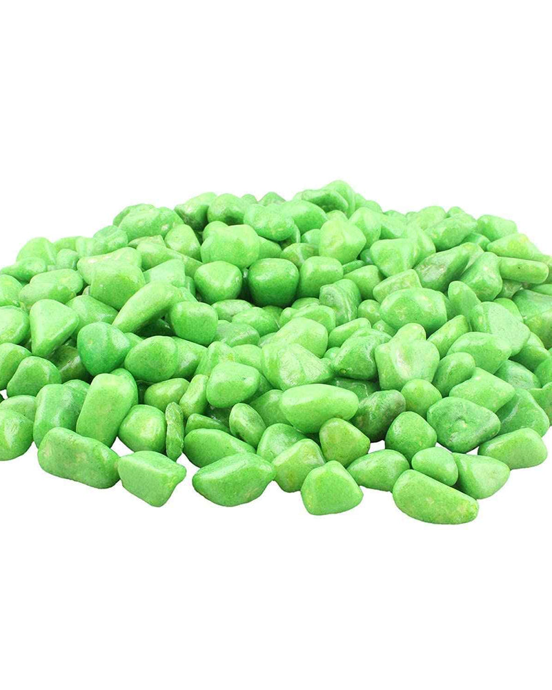 Light Green -  Coloured Pebbles