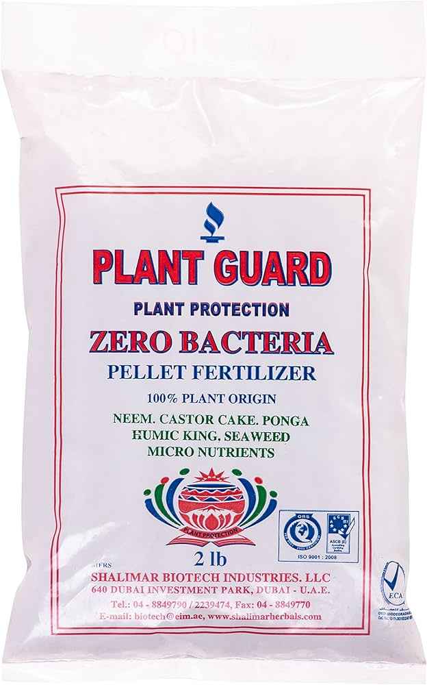 Shalimar Plant Guard Neem Pellet Herbal Fertilizer