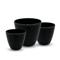 Black dots mini Alisa hammered