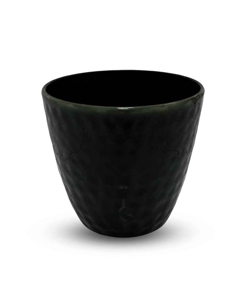 Black dots mini Alisa hammered