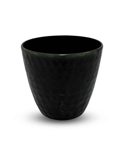Black dots mini Alisa hammered
