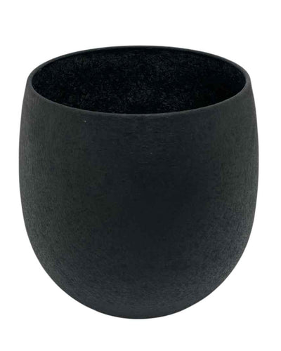 BLACK WEX TEXTURE EGG PLANTER