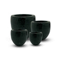 FOREST GREEN GLOSSY OLD LOFT PLANTER
