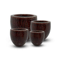 GARNET RED GLOSSY OLD LOFT PLANTER