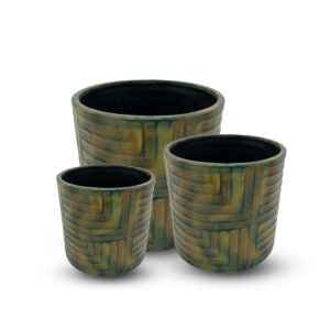 METTE MARAKHE CYLINDRICAL PLANTER