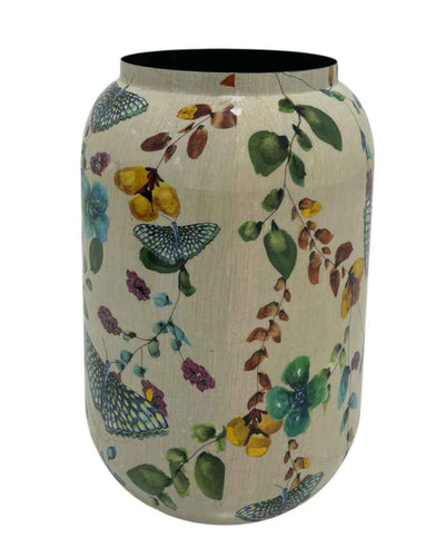 BUTTERFLY PEACH POT