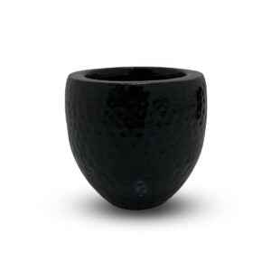 MIDNIGHT BLACK GLOSSY OLD LOFT PLANTER