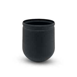 RUGGED AZURE SHARP NECK METAL PLANTERS