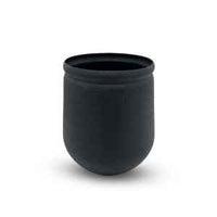 RUGGED AZURE SHARP NECK METAL PLANTERS