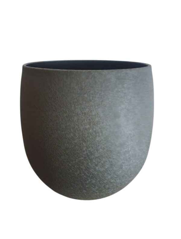 GREEN WEB TEXTURE EGG PLANTER