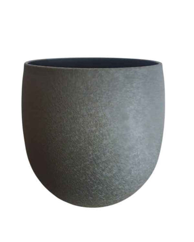 GREEN WEB TEXTURE EGG PLANTER