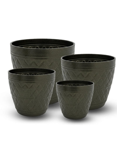 FORGED FUSION CAISA METAL PLANTERS