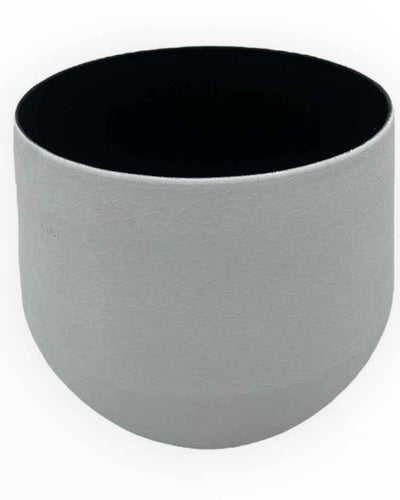 GRAPHITE GROVE NEW SHAPE METAL PLANTERS