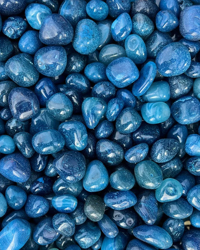 Dark Blue -  Coloured stones