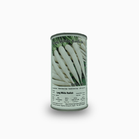 Long White Radish Seeds – Tin