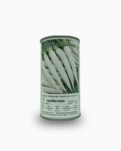Long White Radish Seeds – Tin