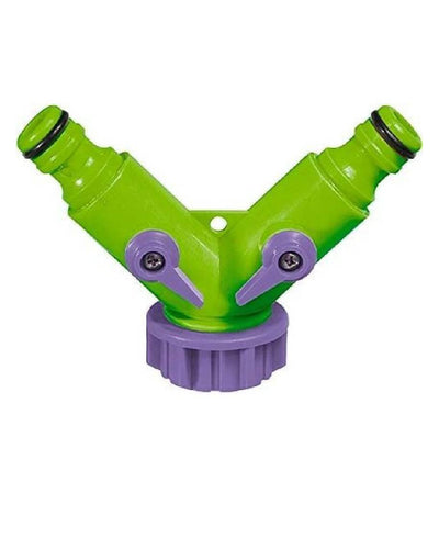 Palisad Adjustable Dual Splitter With Nipple Joint
