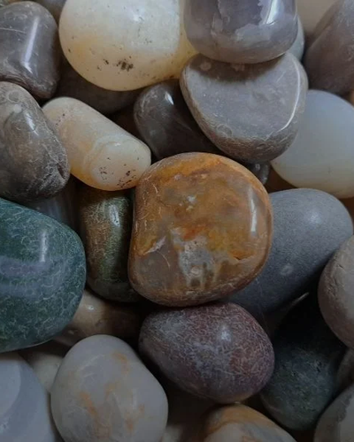 River mix stone - Polished