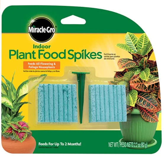Miracle-Gro Indoor Plant Food, Fertilizer Spikes