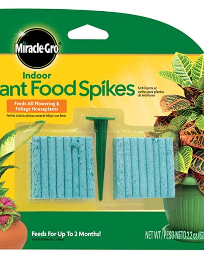 Miracle-Gro Indoor Plant Food, Fertilizer Spikes