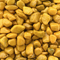 Dark Yellow - Coloured stones