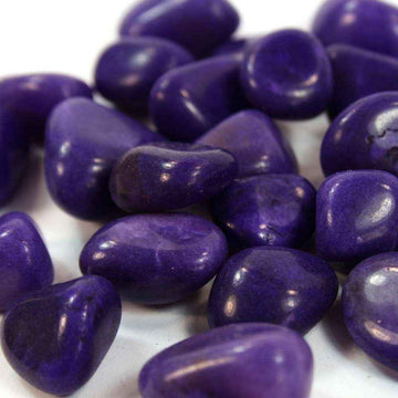 Purple -  Coloured Pebbles