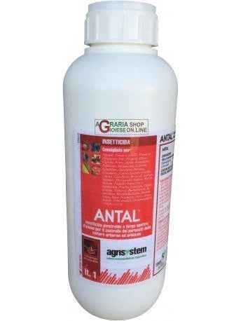 AGRISYSTEM ANTAL INSECTICIDE BASED ON DELTAMETHRIN LT. 1