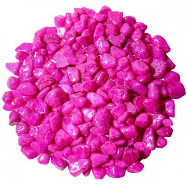 Pink -  Coloured Pebbles