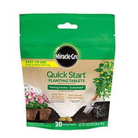 Miracle Gro Quick Start Planting Tablets