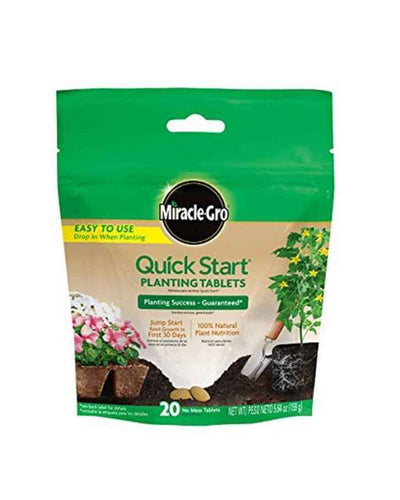 Miracle Gro Quick Start Planting Tablets