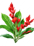 Alpinia purpurata