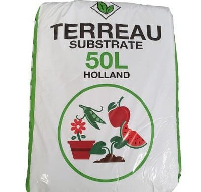 Terreau Substrate Holland Potting Soil “Premium Quality” 50L Bag